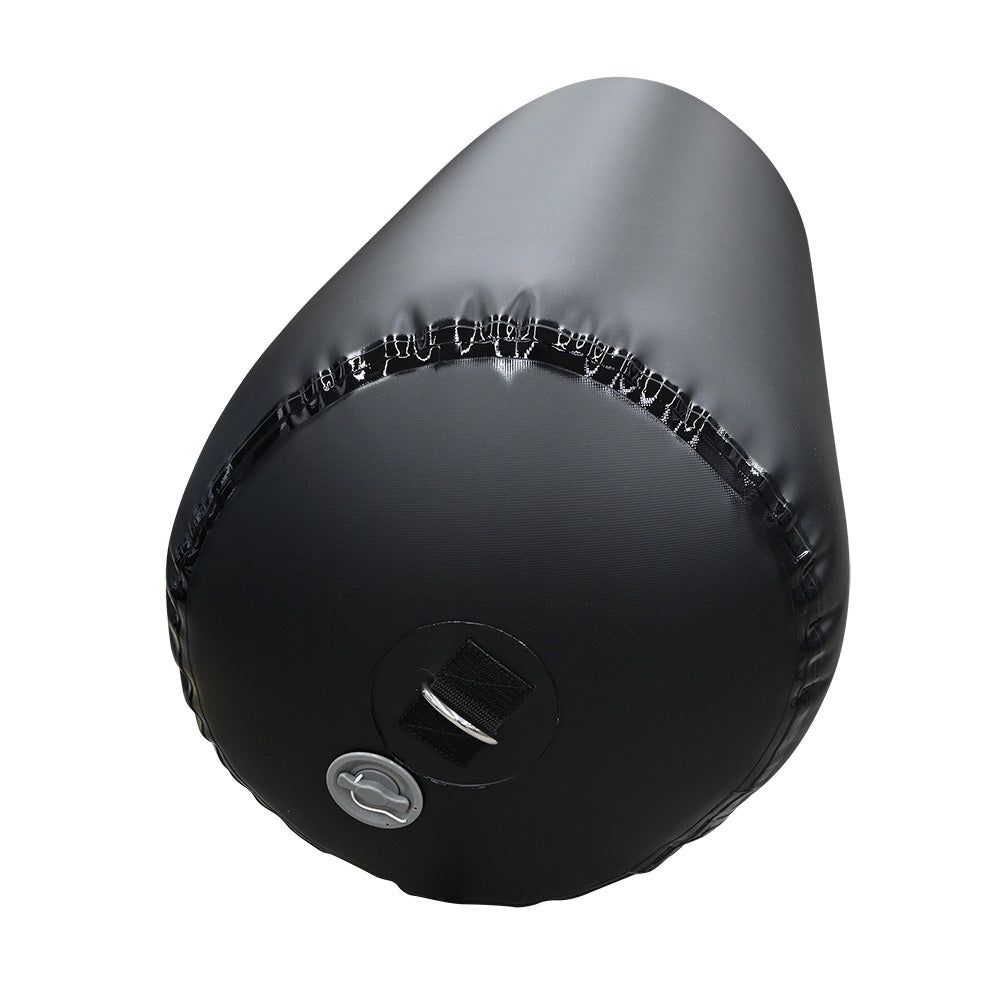 Seipel Marine Specialty Inflatable Fender, 12" x 30" Black – Made in USA