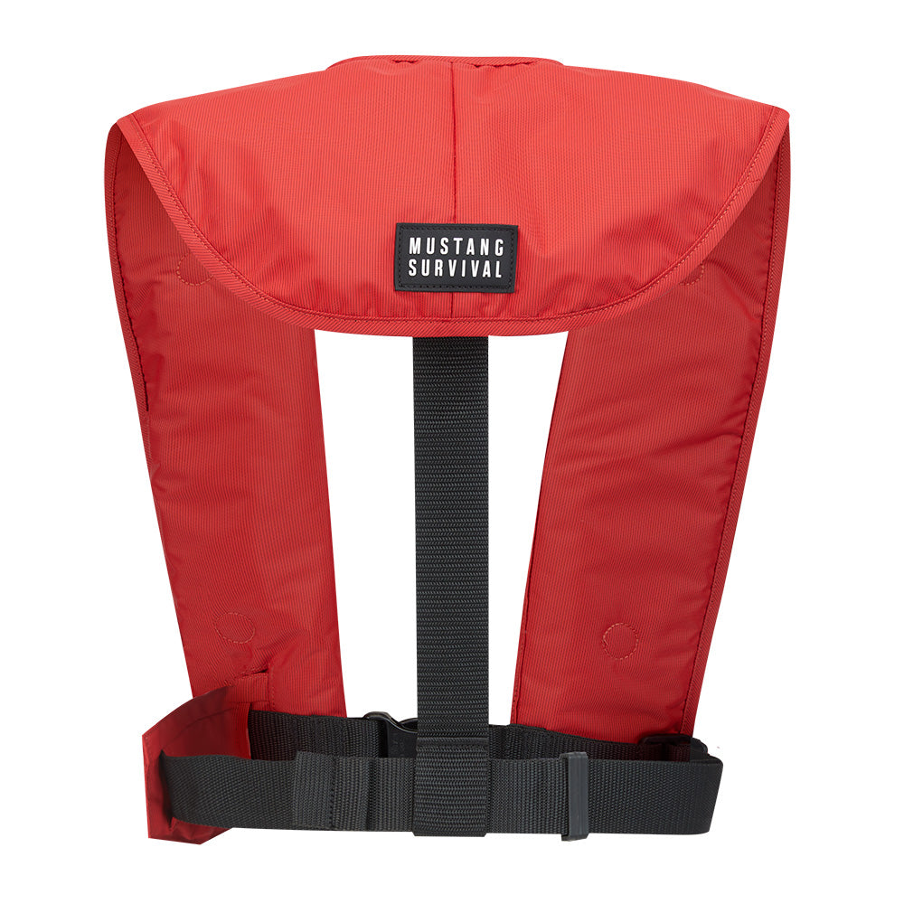 Mustang Survival MIT 100 Convertible Inflatable PFD, Red, Universal