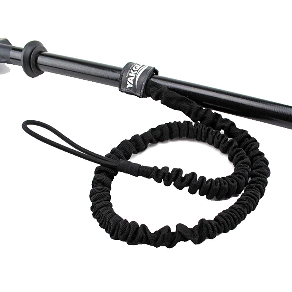 YAKGEAR BPL36B-H 36-Inch Baja Paddle Leash - Black Hybrid