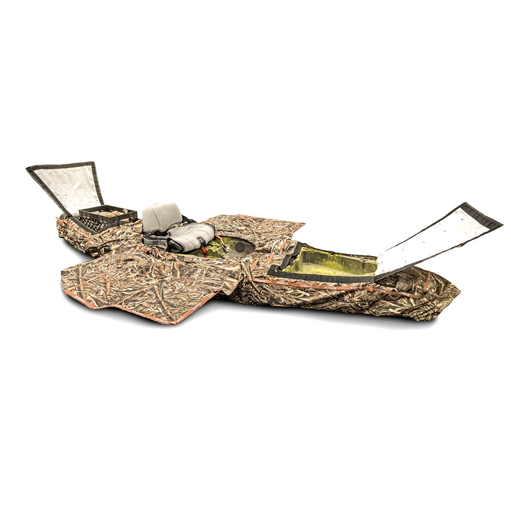 YakGear Ambush Camo Kayak Cover & Hunting Blind