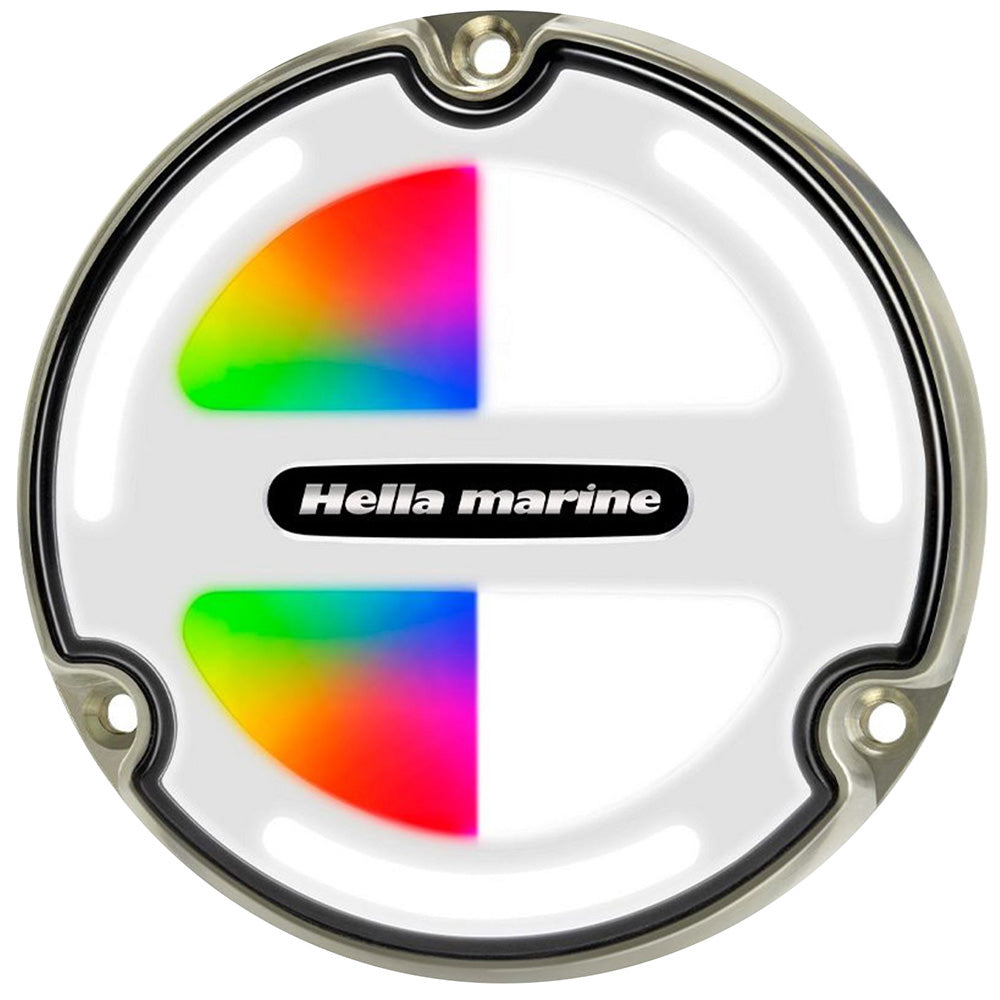Hella Marine 016831001 Apelo A3 RGBW Underwater Light, Bronze, 6000 Lumens