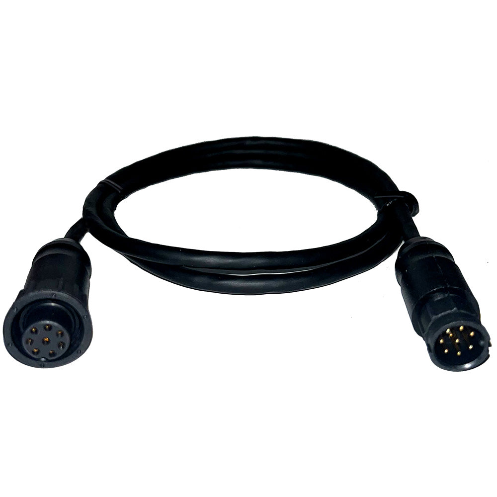 Echonautics 1M Adapter Cable, Female 8-Pin Garmin Transducer Connector