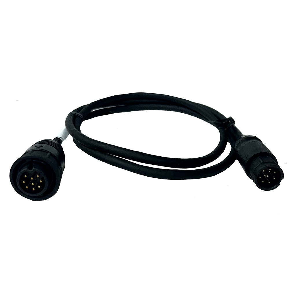 Echonautics 1M Adapter Cable, Male 9-Pin Navico Connector