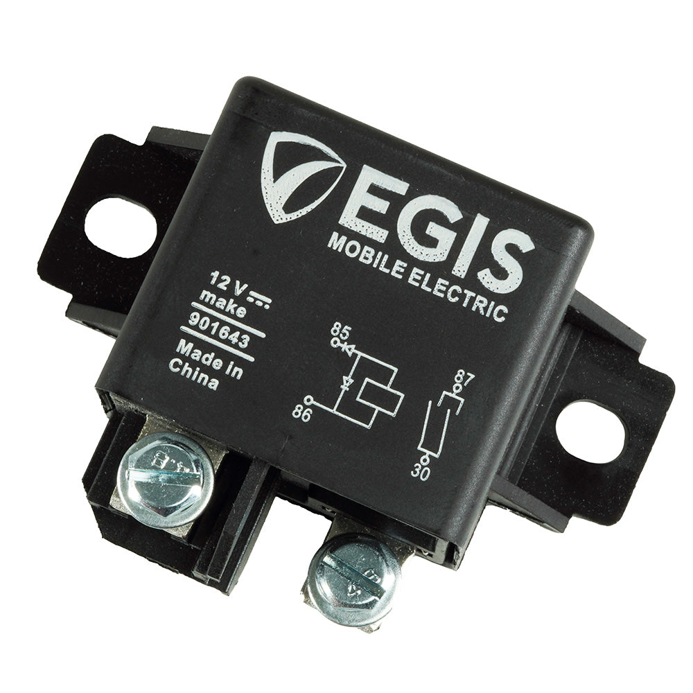 Egis Mobile Electric 12V 75A Dual Diode Automotive Power Relay, IP54 Rated