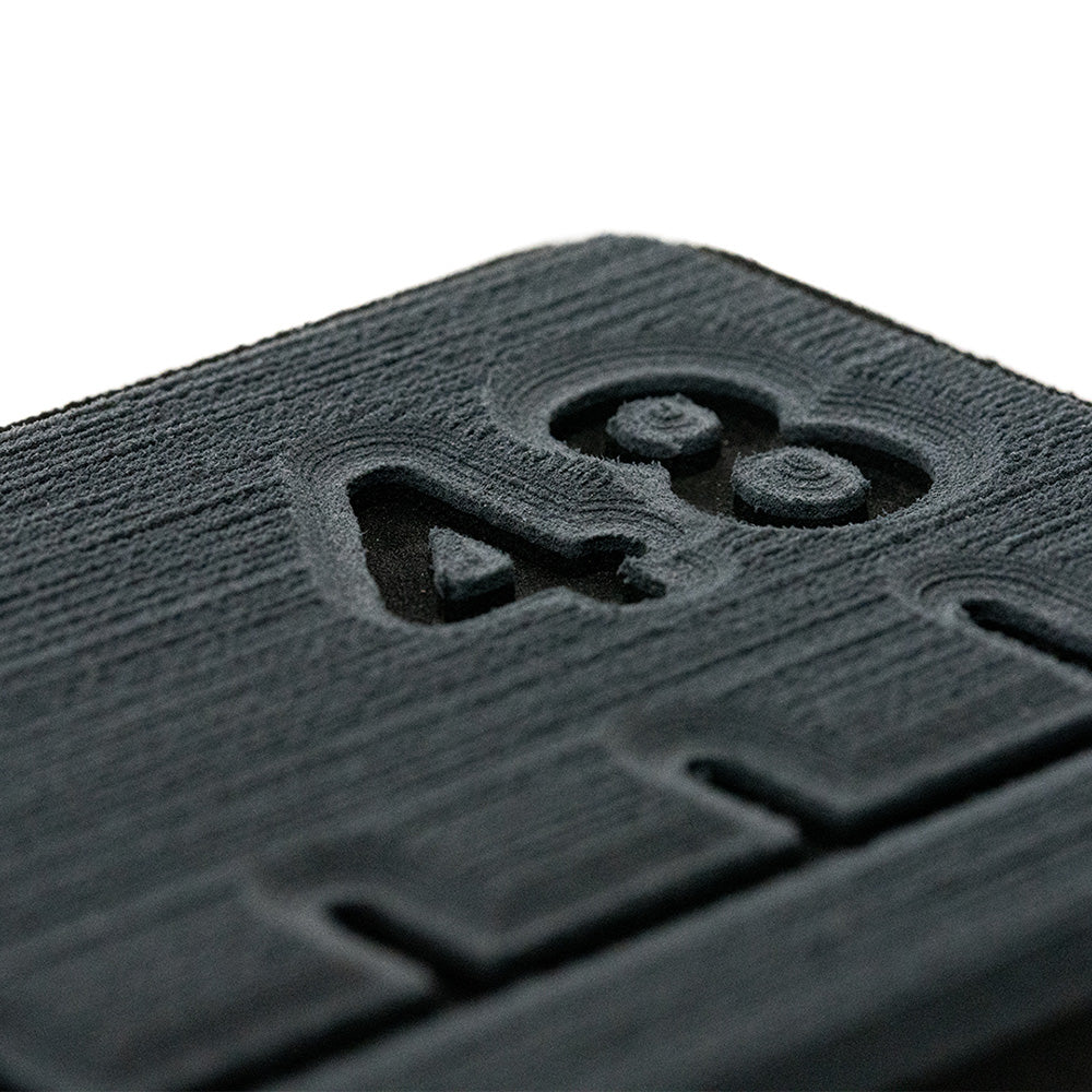 SeaDek 48" Routed Ruler - 6mm - Brushed Texture - Dark Grey/Black