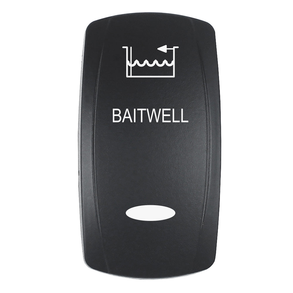 Pacer 'BAITWELL' Actuator for V Series Contura Switches, Black, Dual Light