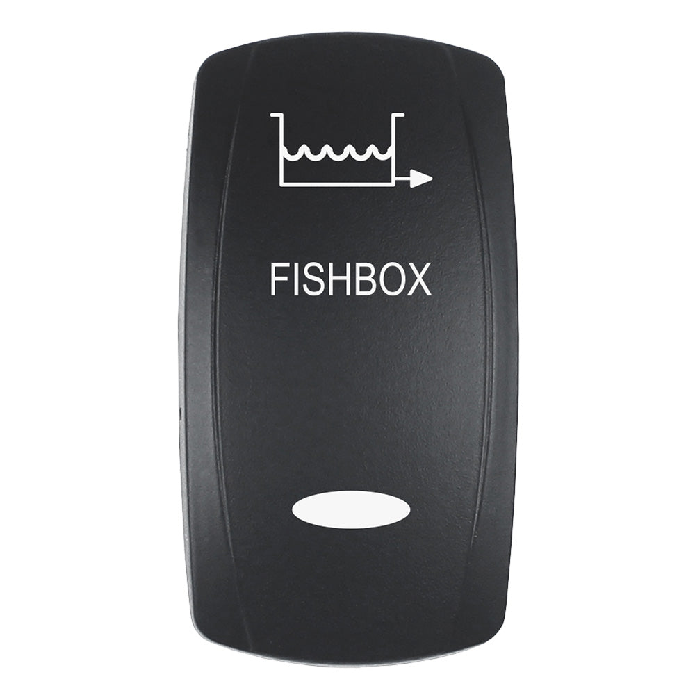 Pacer FISHBOX Actuator for V-Series Contura Switches, Dual Light, Black