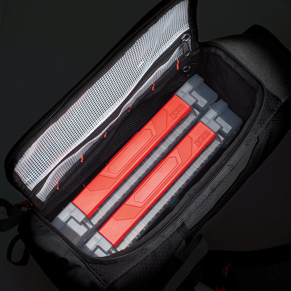 Rapala Venture 8 Sling Pack, 8 Liter – Water-Resistant Fishing Gear Bag