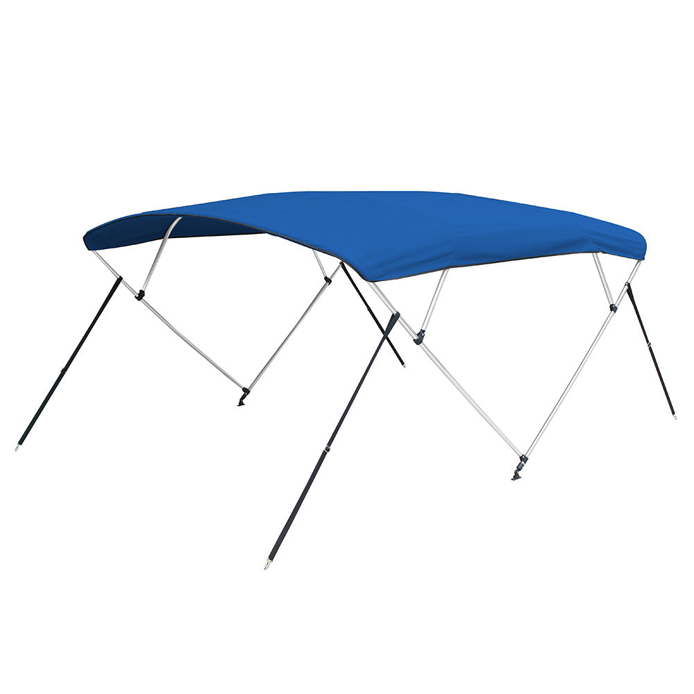 Carver by Covercraft 3-Bow Bimini Top, Pacific Blue Acrylic, 54"H x 72"L