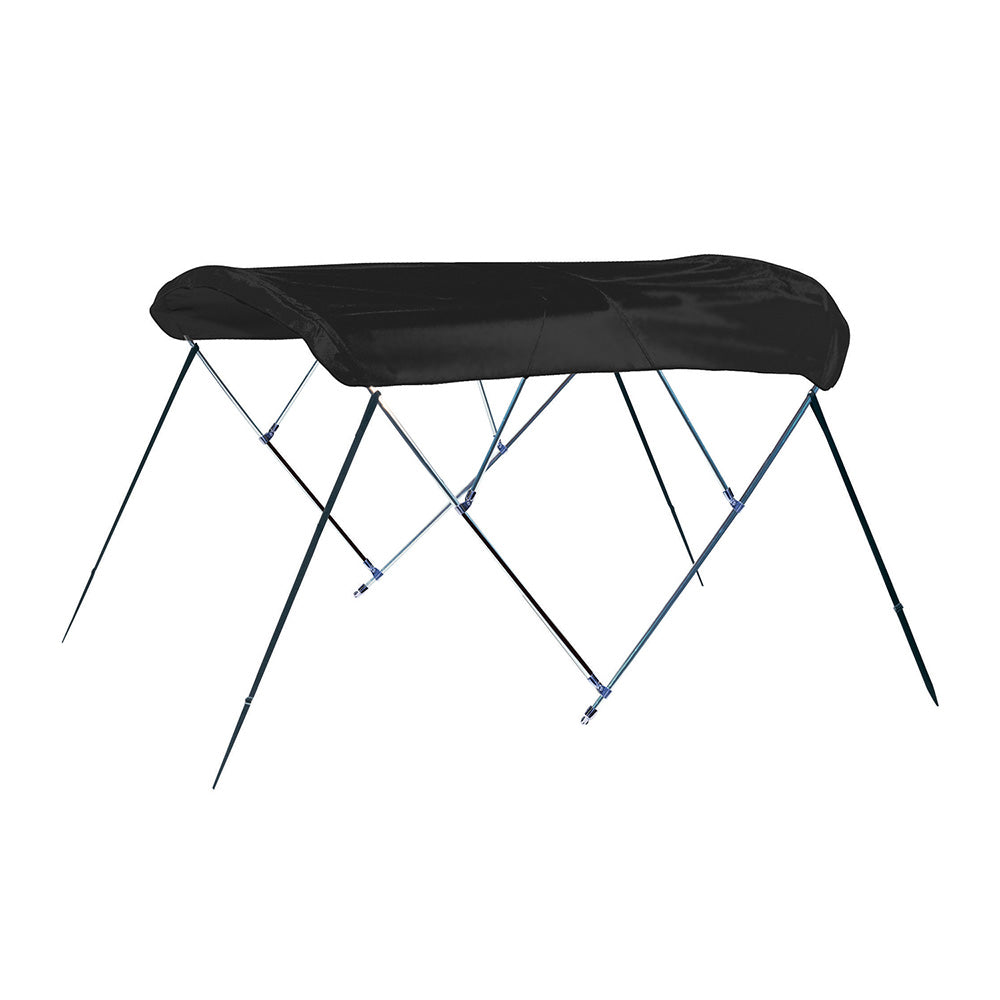 Carver by Covercraft 3 Bow Bimini Top, 46"H x 72"L – Black Acrylic