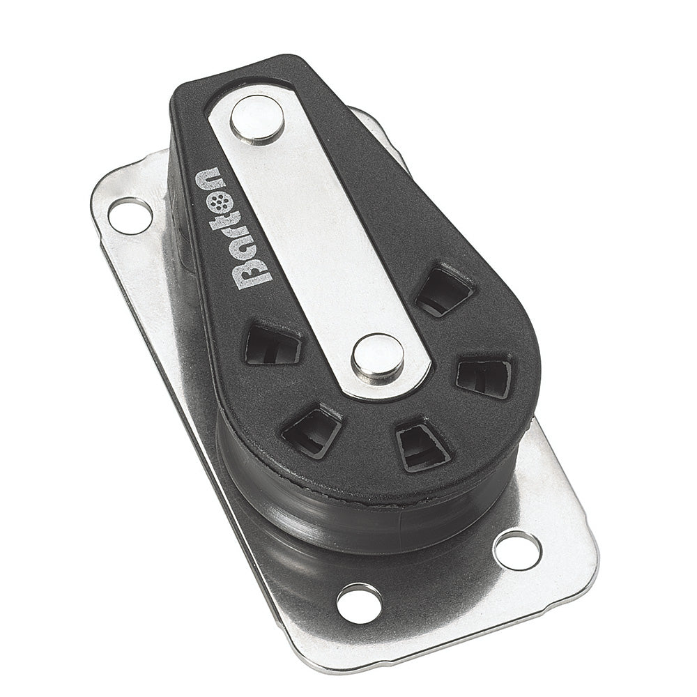 Barton Marine Size 3 45mm Plain Bearing Cheek Block, 400kg SWL – Made in UK