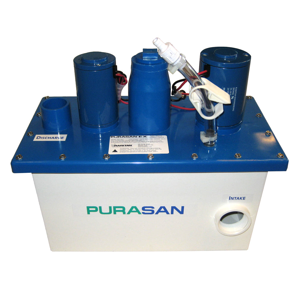 Raritan Complete Purasan EX Marine Waste Treatment System, 12V USCG Type I MSD