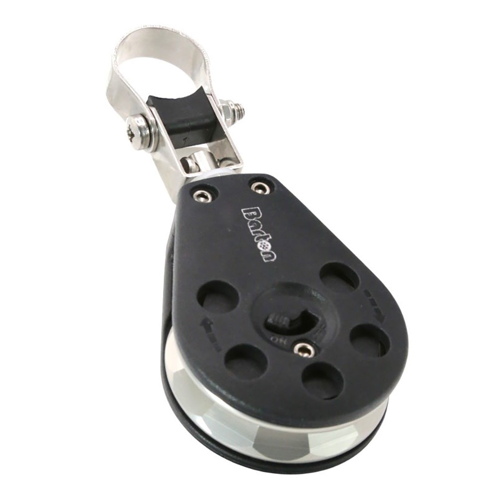 Barton Marine 25mm Stanchion Ratchet Block, 55mm Sheave, 60160