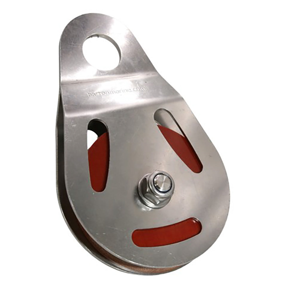 Barton Marine Tufnol Snatch Block, 350kg SWL, for Wire & Fibreoptic Cables