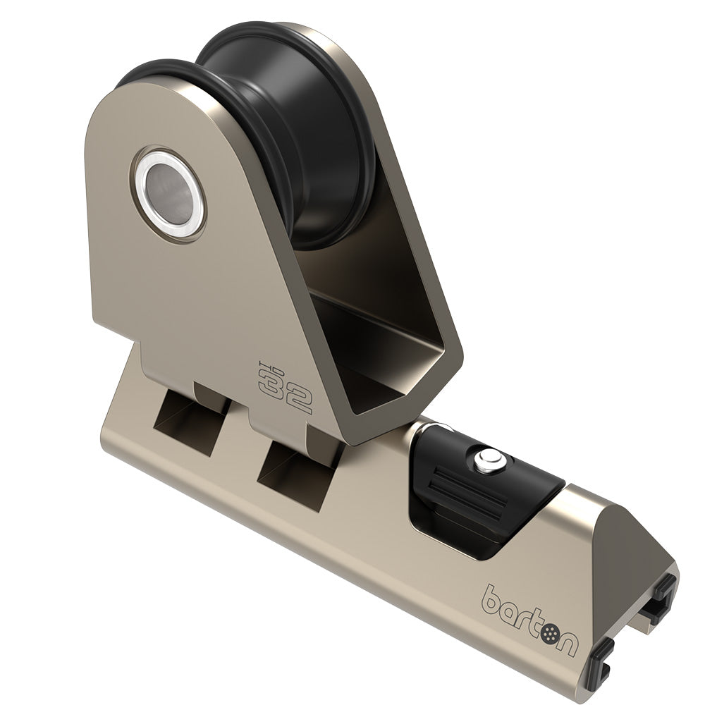 Barton Marine 32mm HD Pin Genoa Car, Heavy Duty with Plunger Stop
