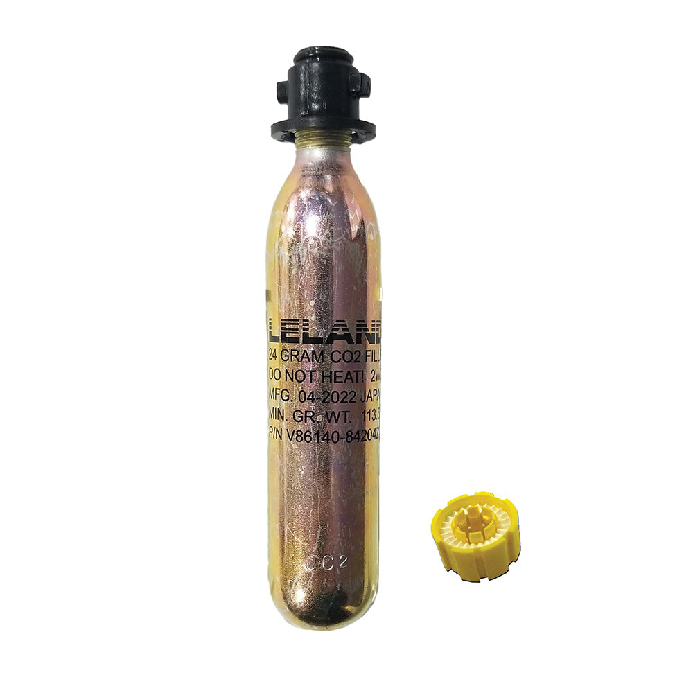 Leland Maximum Inflation Re-Arm Kit, 24G CO2, UL Marine Classified