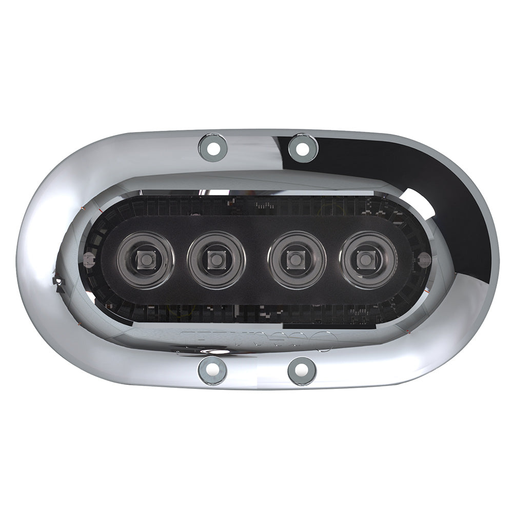 OceanLED X-Series X4 Colours RGBW Underwater Light, Stainless Steel Bezel, IP69k