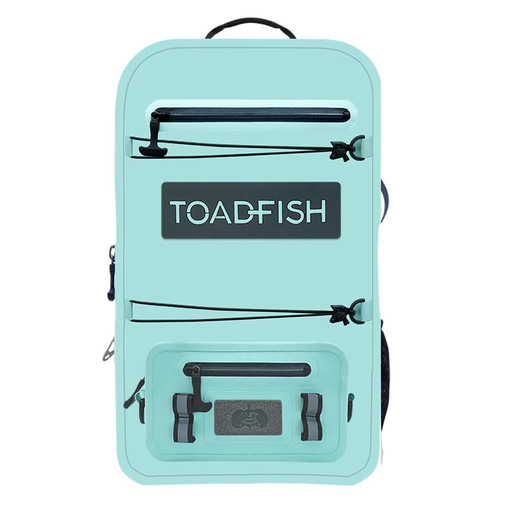 Toadfish Waterproof Backpack + Sling, 24L, Seafoam