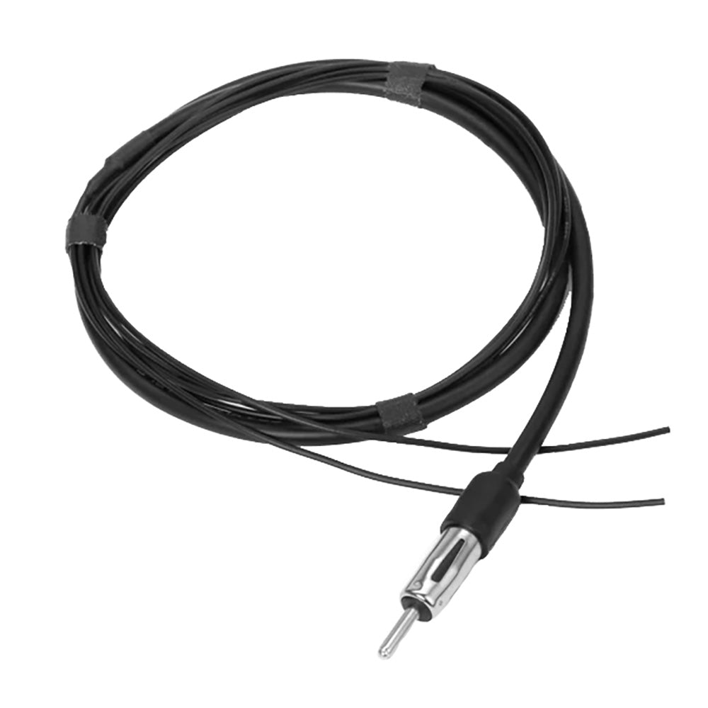 Aquatic AV ANT-1 AM/FM Marine Antenna, Black – 135cm Cable