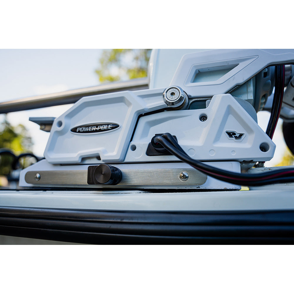 Secure Outdoors Elite Lock - Single - Power-Pole PV - Silver