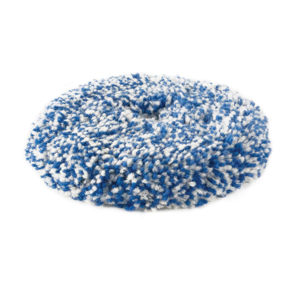 RUPES Twisted Wool Rotary Polishing Pad, 200mm (9.BL200H) – Natural Lamb's Wool