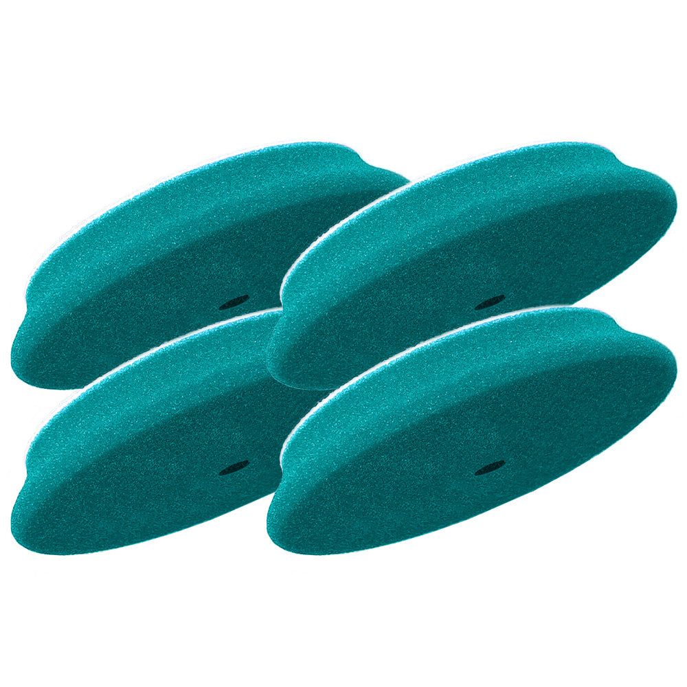 RUPES 9.DA70B/4 D-A Intermediate Foam Polishing Pad, 70mm Light Blue - 4 Pack