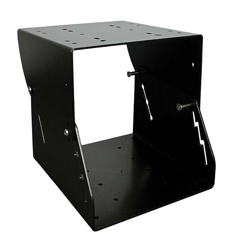Shark Seating A2 Adjustable Plinth, Black Marine-Grade Alloy, 200-300mm