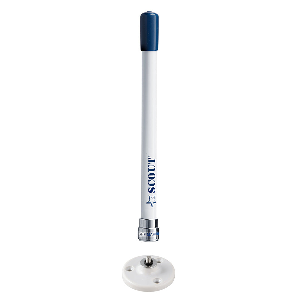 Scout KS-10 Removable VHF Antenna, 9" with Quick Mount & 5M RG-58 Cable
