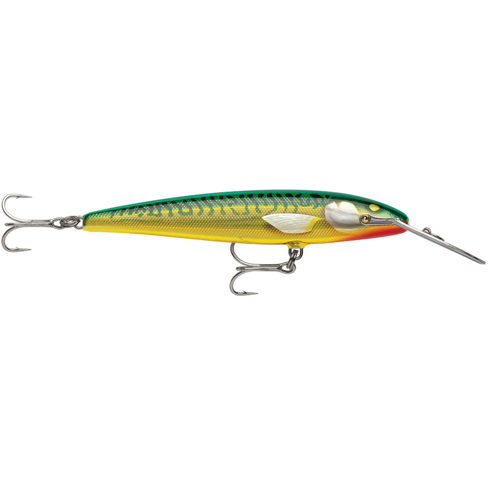 Rapala CountDown Magnum Elite 185 Fishing Lure, 7 in., Armored Green Mackerel