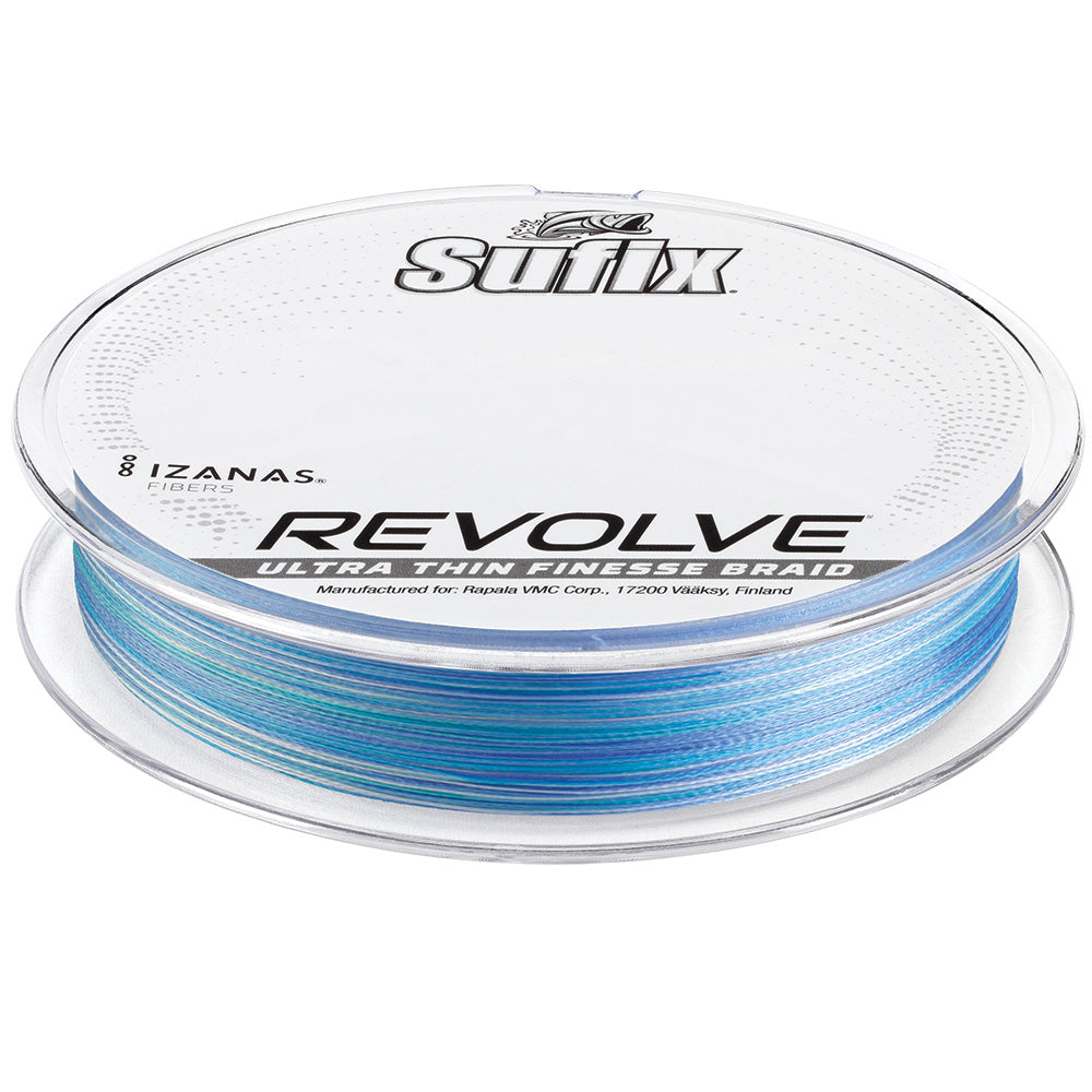 Sufix Revolve Finesse Braid Fishing Line, 4 lb, 200 yds – Coastal Camo