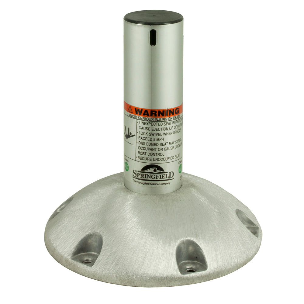 Springfield Marine Explorer Fixed-Height Locking Pedestal, 2-3/8" Post