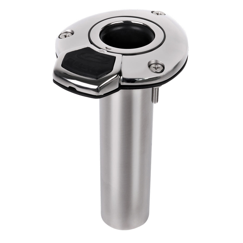 Exploding Fish EVO-360 Flush Mount Rotating Rod Holder, 8.5" Tube, 0°