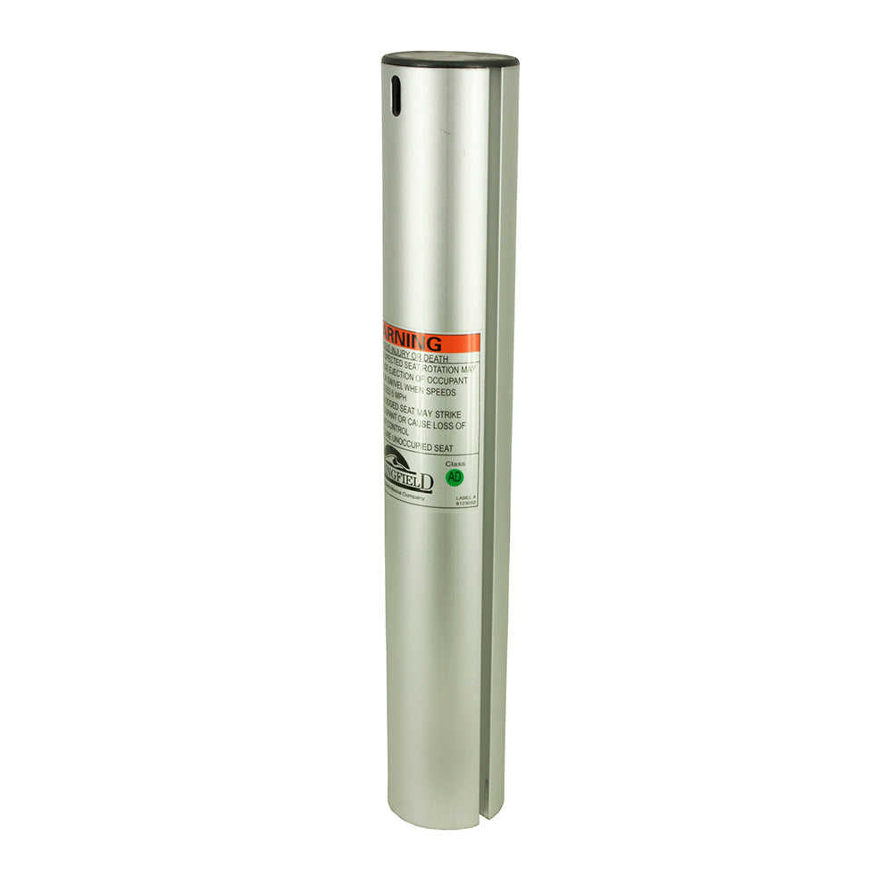 Springfield Marine Plug-In Fixed-Height Locking Post, 13-inch Anodized Aluminum