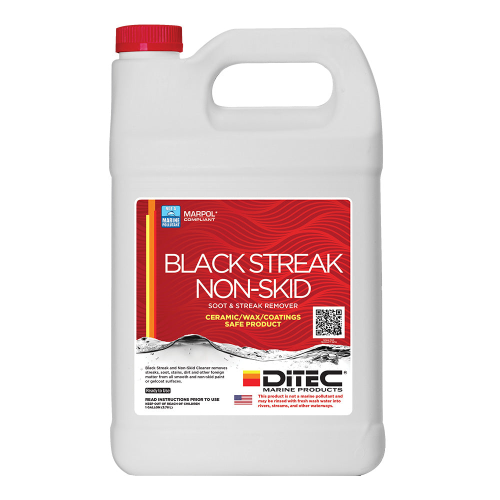 DiTEC Marine Black Streak & Non-Skid Cleaner, 1 Gallon – MARPOL Compliant
