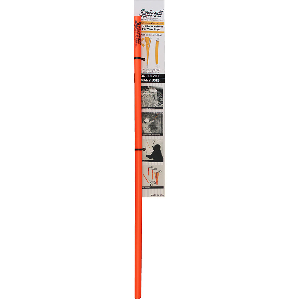 Spiroll Rope Protector, 24-Inch Orange – Polyurethane, Protects Ropes from Abrasion