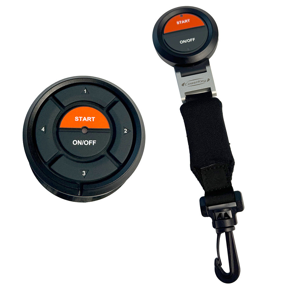 CoastKey Standard Twin Mercury Keyless Ignition System with Wireless Lanyard