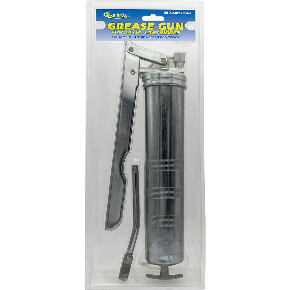 Star brite Heavy-Duty Lever Grease Gun, 14 oz Capacity