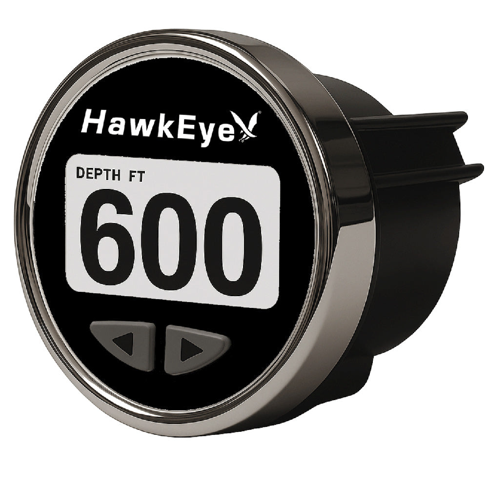 HawkEye DepthTrax Edge In-Dash Depth Finder, HD Color, 600' Max Depth