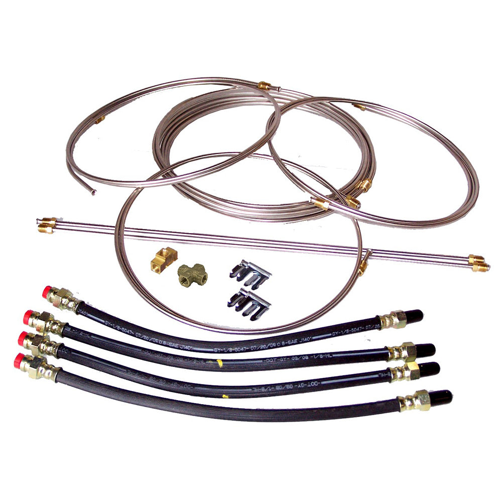 Load Rite Stainless Steel Brake Line Kit, Tandem Axle Trailer