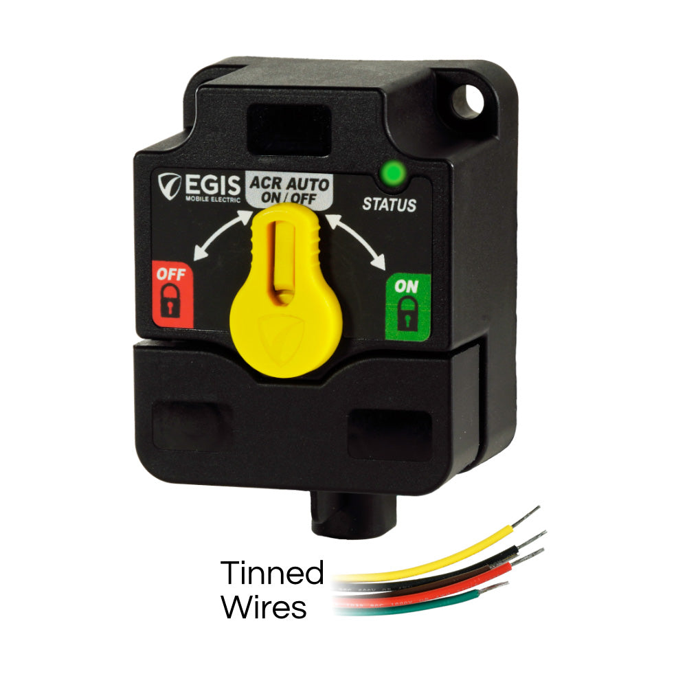 Egis Mobile Electric XD Flex 2 Single VSR with Manual Knob and Tinned Wires (8710-1300)