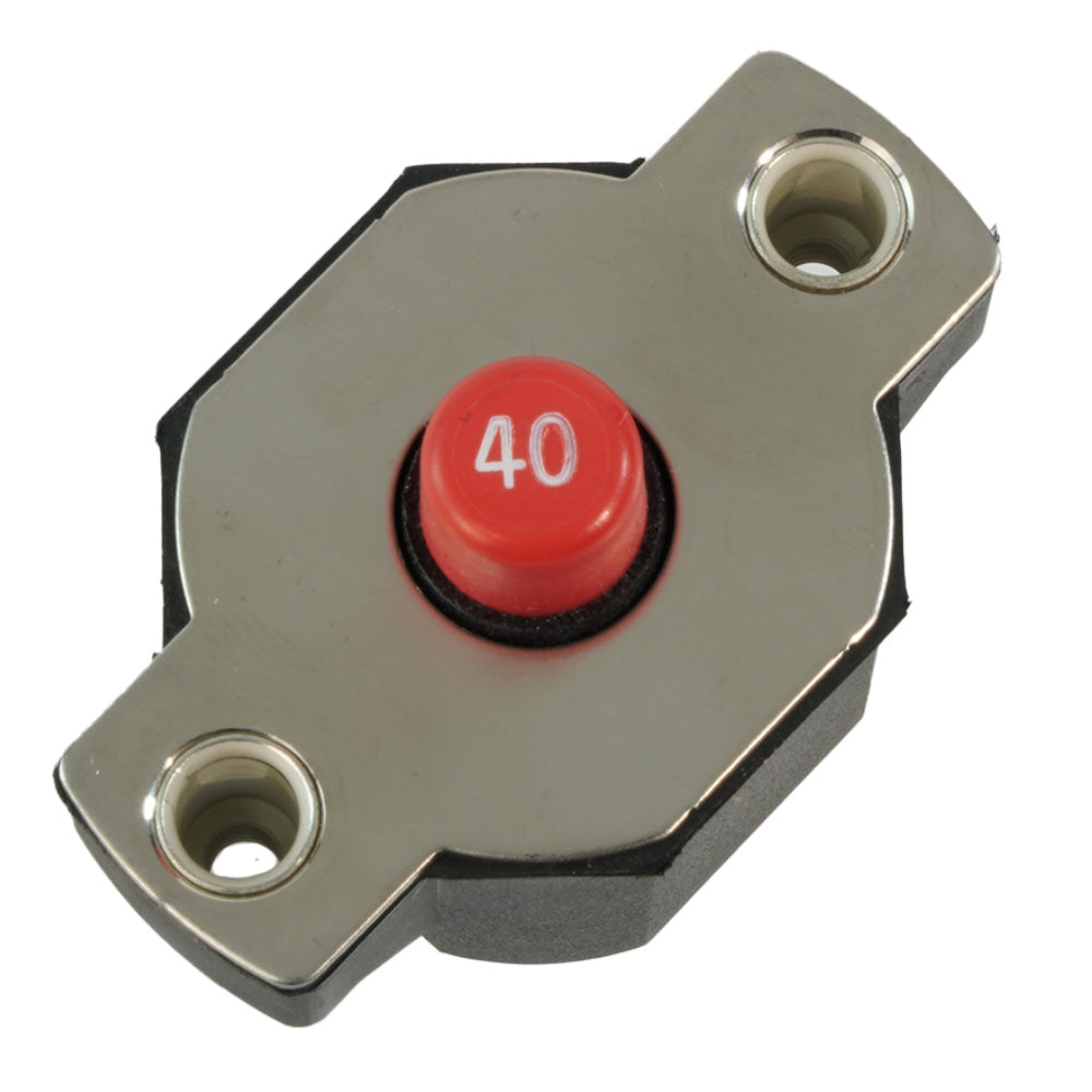 Egis Mobile Electric 40A Push Button Circuit Breaker, 32 Vdc