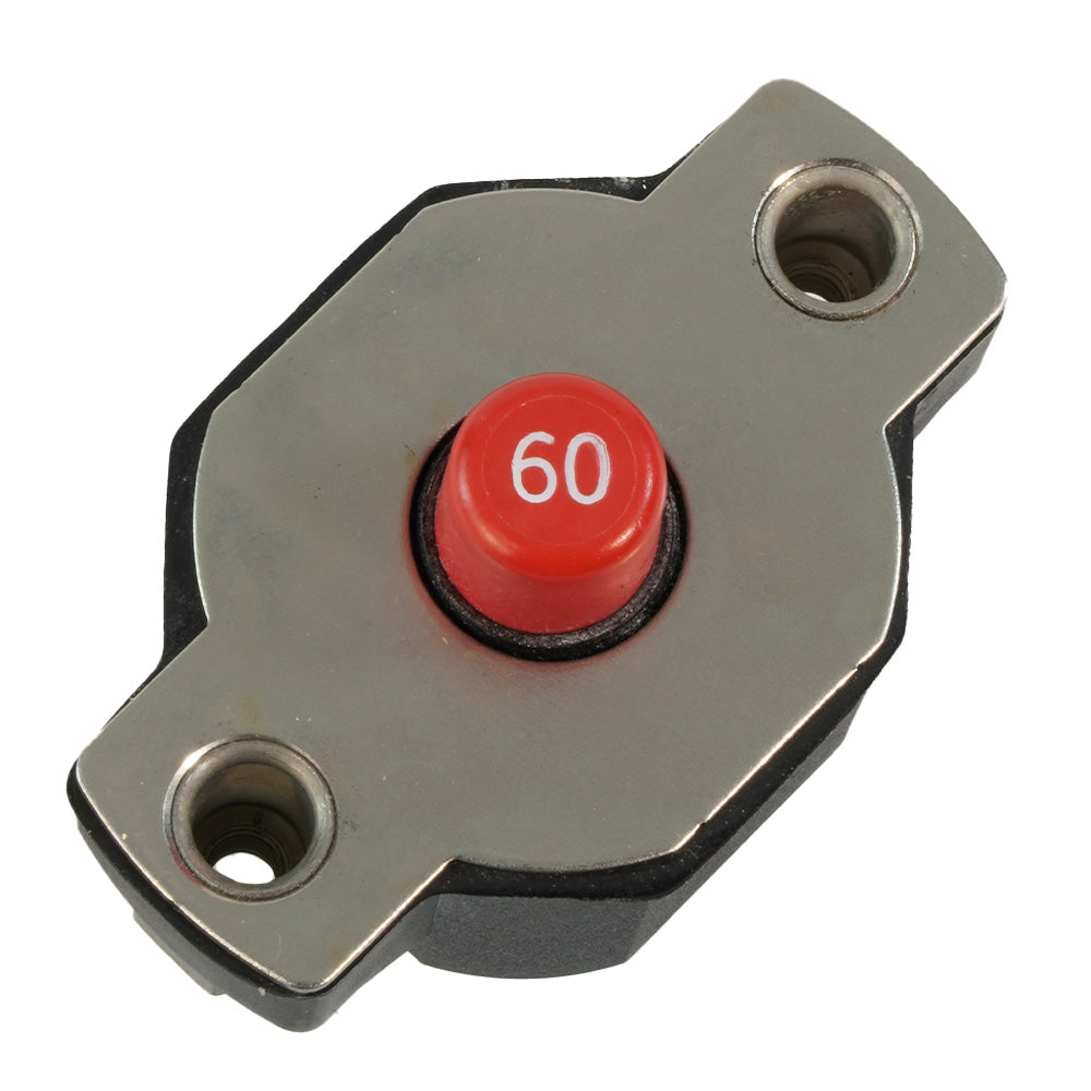 Egis Mobile Electric 60A Push Button Circuit Breaker (4712-60)