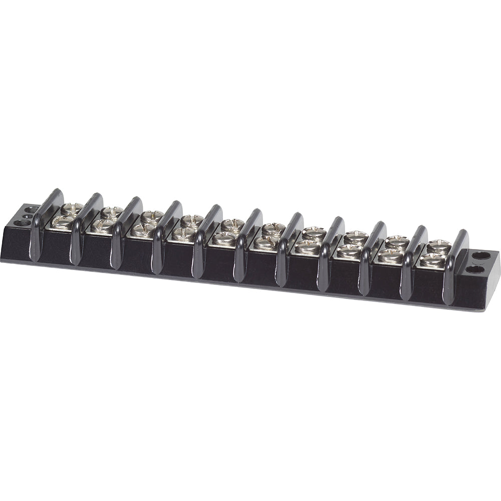 Blue Sea Systems Terminal Block, 30A 10-Circuit, 600V AC/DC, CE Certified