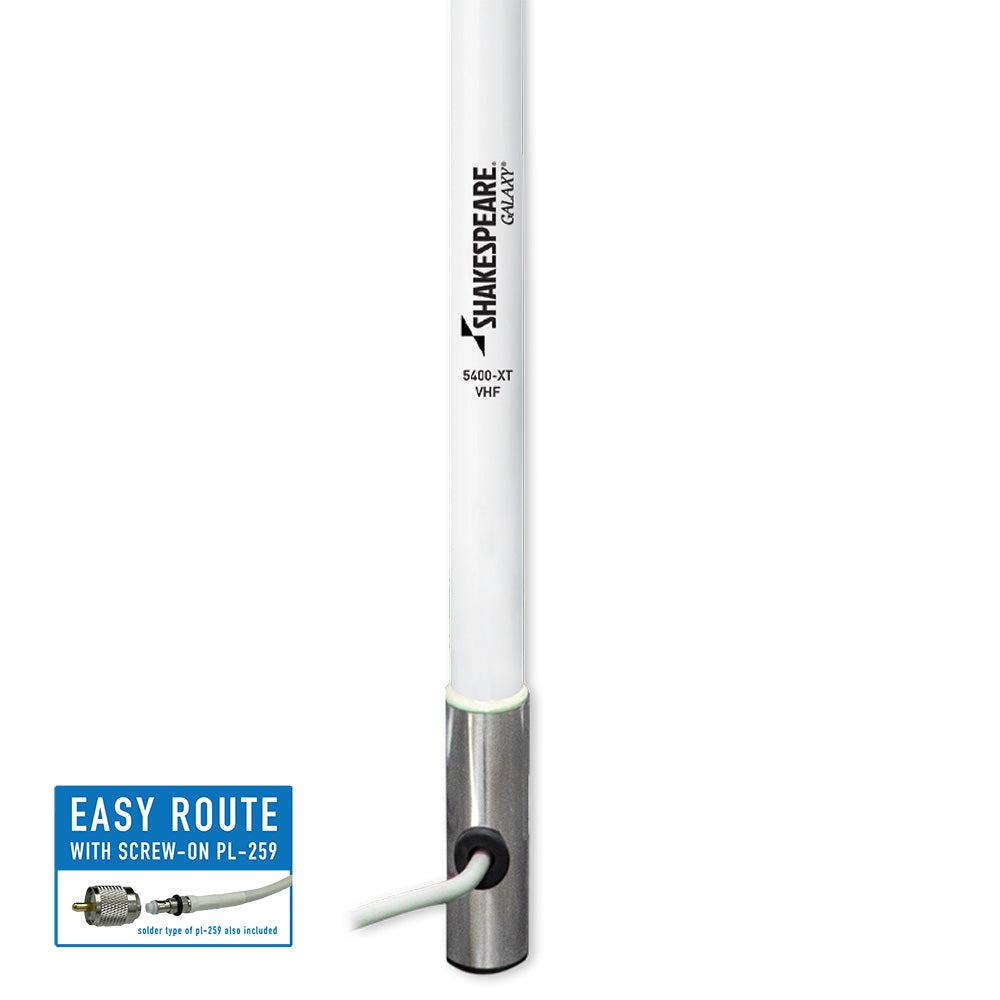 Shakespeare Galaxy 5400-XT Little Giant 4' VHF Antenna, 3dB Gain