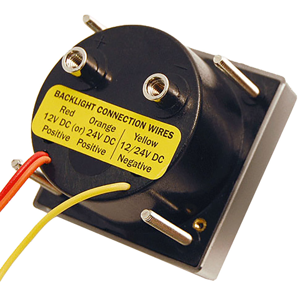 Blue Sea Systems DC Analog Micro Ammeter, 0-50A DC, 2" Face