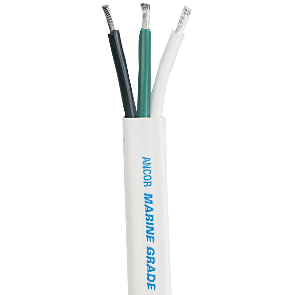 Ancor Marine Grade Triplex Cable, 10/3 AWG, 100 ft – Tinned Copper