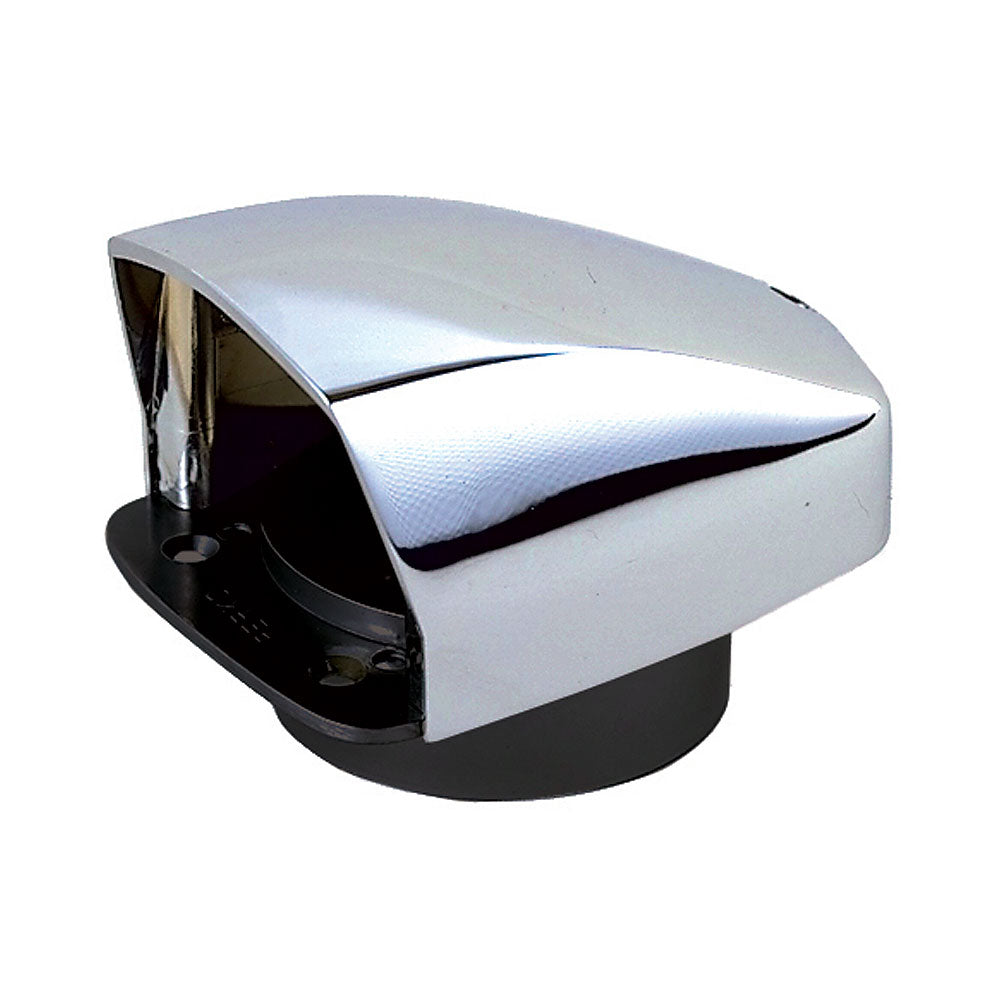 Perko Cowl Ventilator, 3" Chrome Plated Zinc Alloy, Made in USA