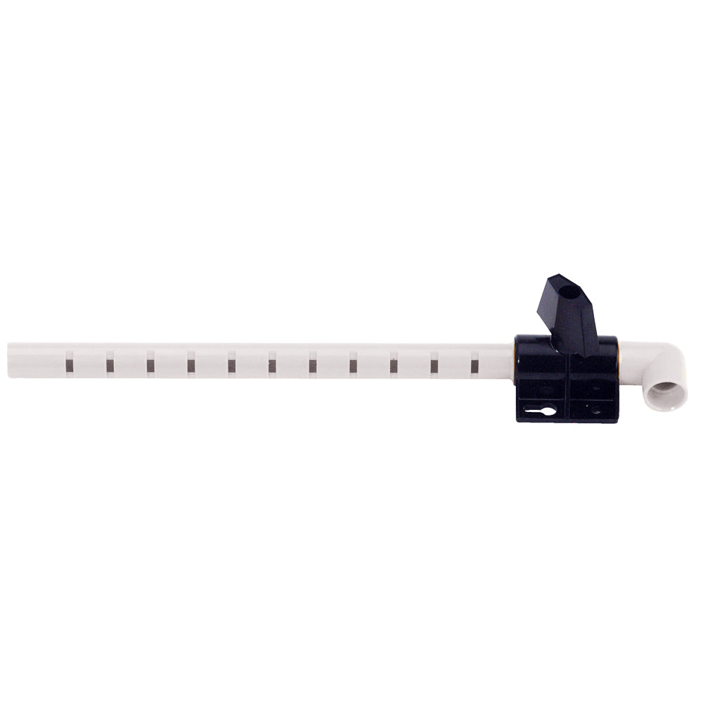 Johnson Pump Aerator Head, 10-1/2" Spray Bar with Shut-Off Valve
