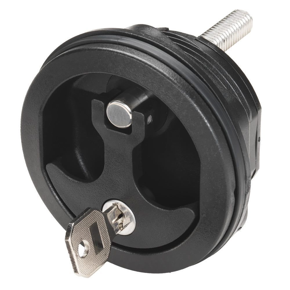 Whitecap Nylon Locking Compression Handle, 3" OD