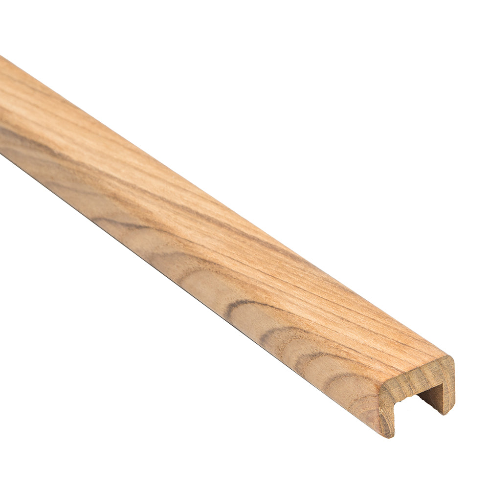 Whitecap Teak Large Cap Molding, 5 ft. Marine-Grade Solid Teak